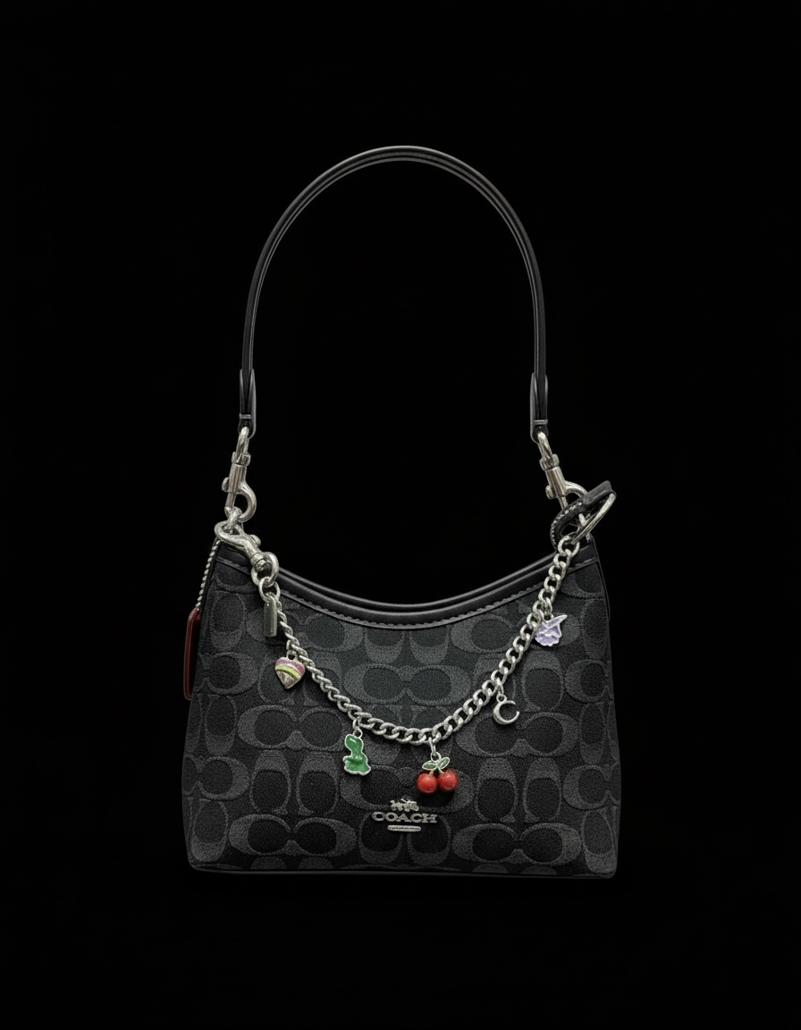Charmed designer bag